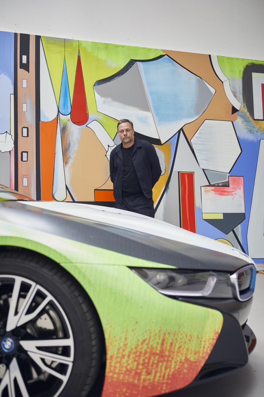 Детали экстерьера BMW i8 Art Car by Thomas Scheibitz (I15) 2019 года  (фото 16 из 17)